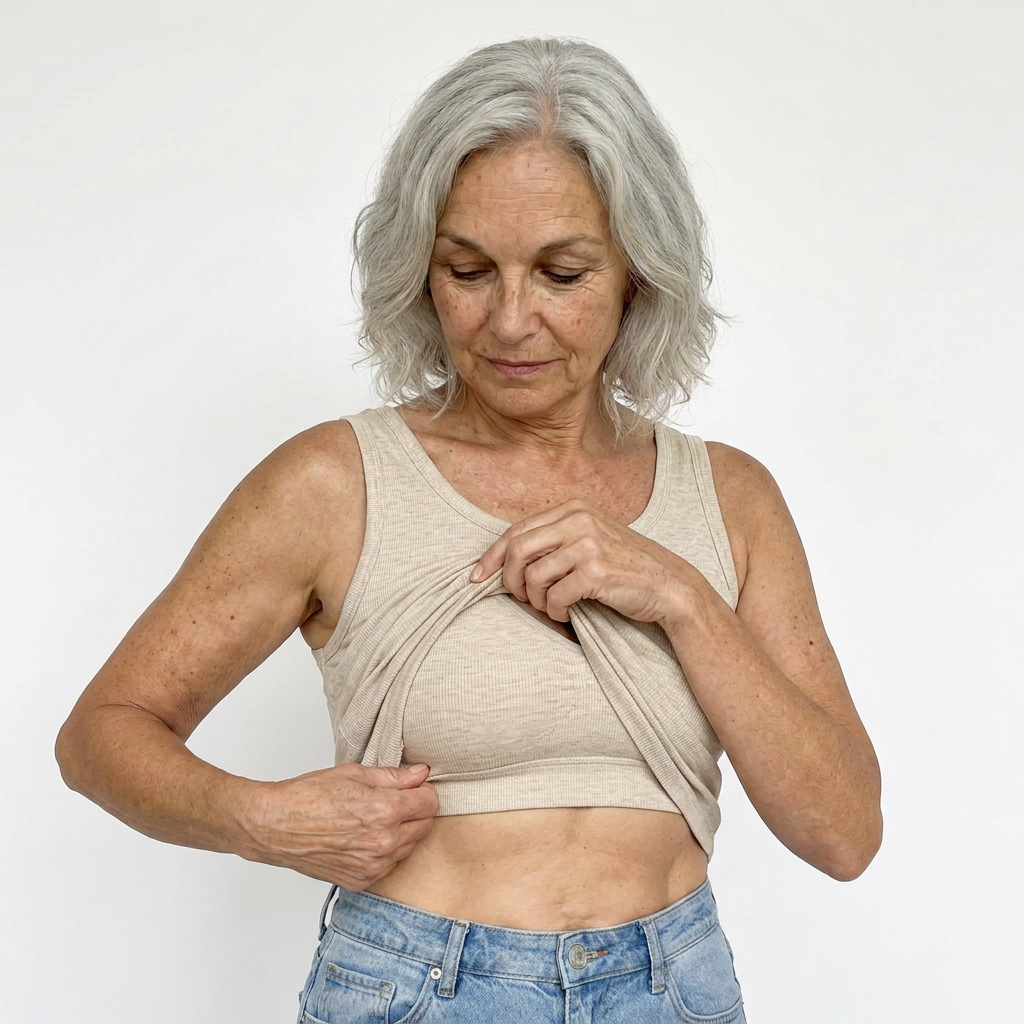MINIMLS Ribbed Cotton Built-in Bra Tank