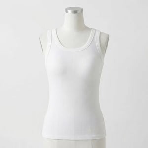 MINIMLS Ribbed Cotton Built-in Bra Tank