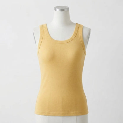 MINIMLS Ribbed Cotton Built-in Bra Tank